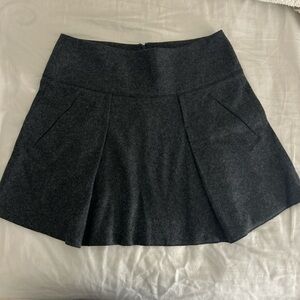 Vince Charcoal Skater Skirt